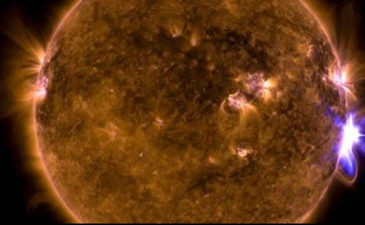 La estrella descubierta.