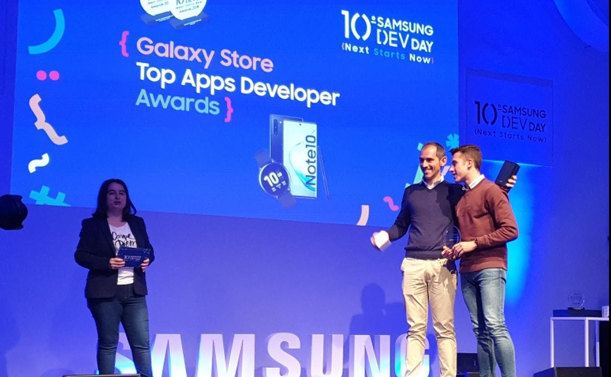Un estudiante de la UGR gana el premio de la Comunidad de desarrolladores de Apps de Samsung