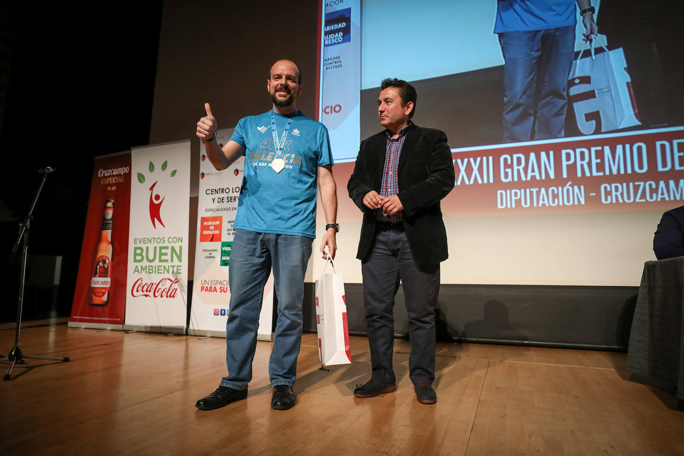 El Gran Premio de Fondo Diputación clausura su XXXII edición con la habitual gala con la que se premia a los corredores que lo pelean