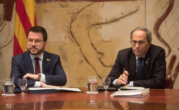 Quim Torra exige la autodeterminación el día del aniversario de la Constitución