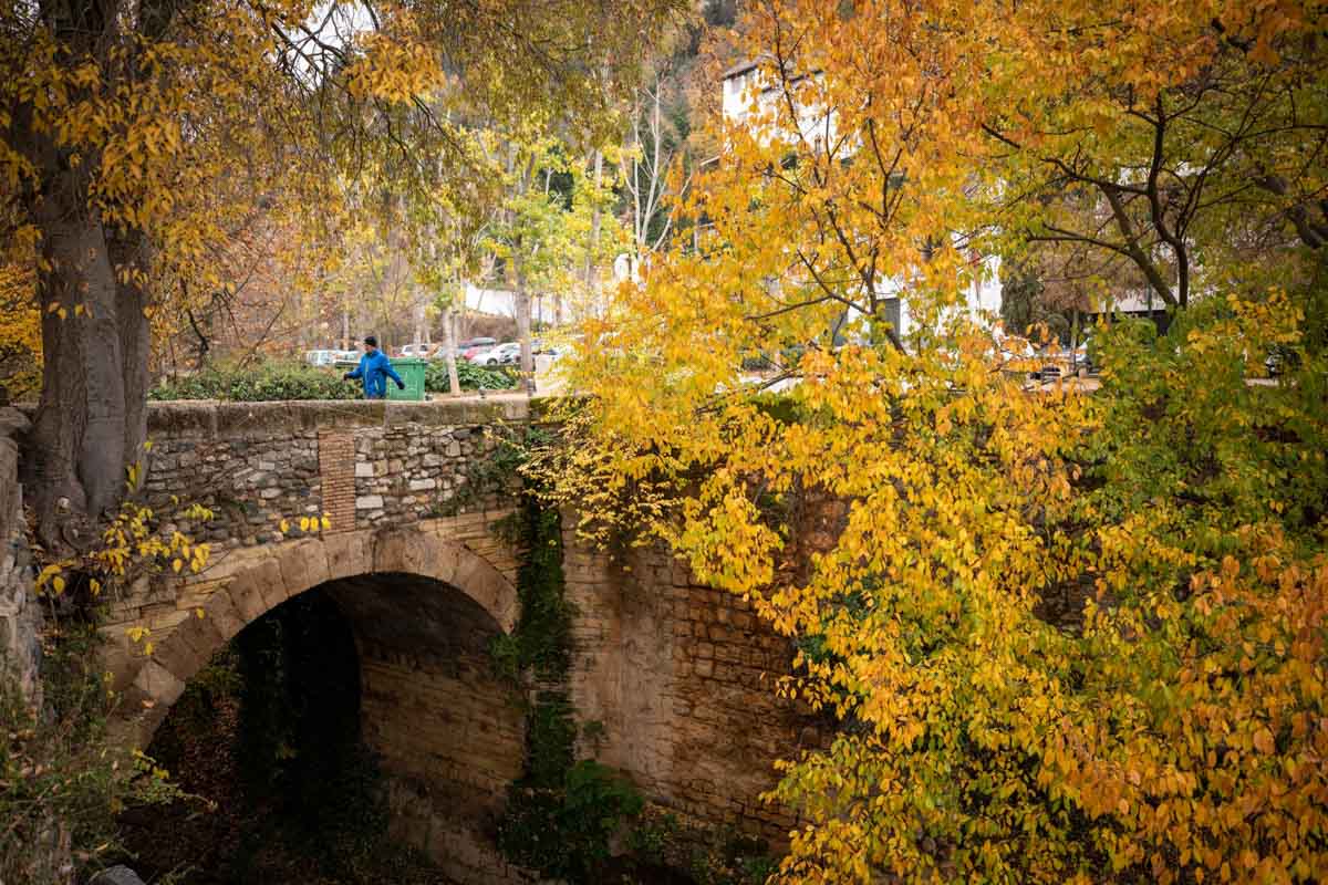 La capital nazarí ofrece paisajes bellos y penetrantes en la estación otoñal | La Alhambra, el centro... todos los rincones ofrecen hermosas estampas
