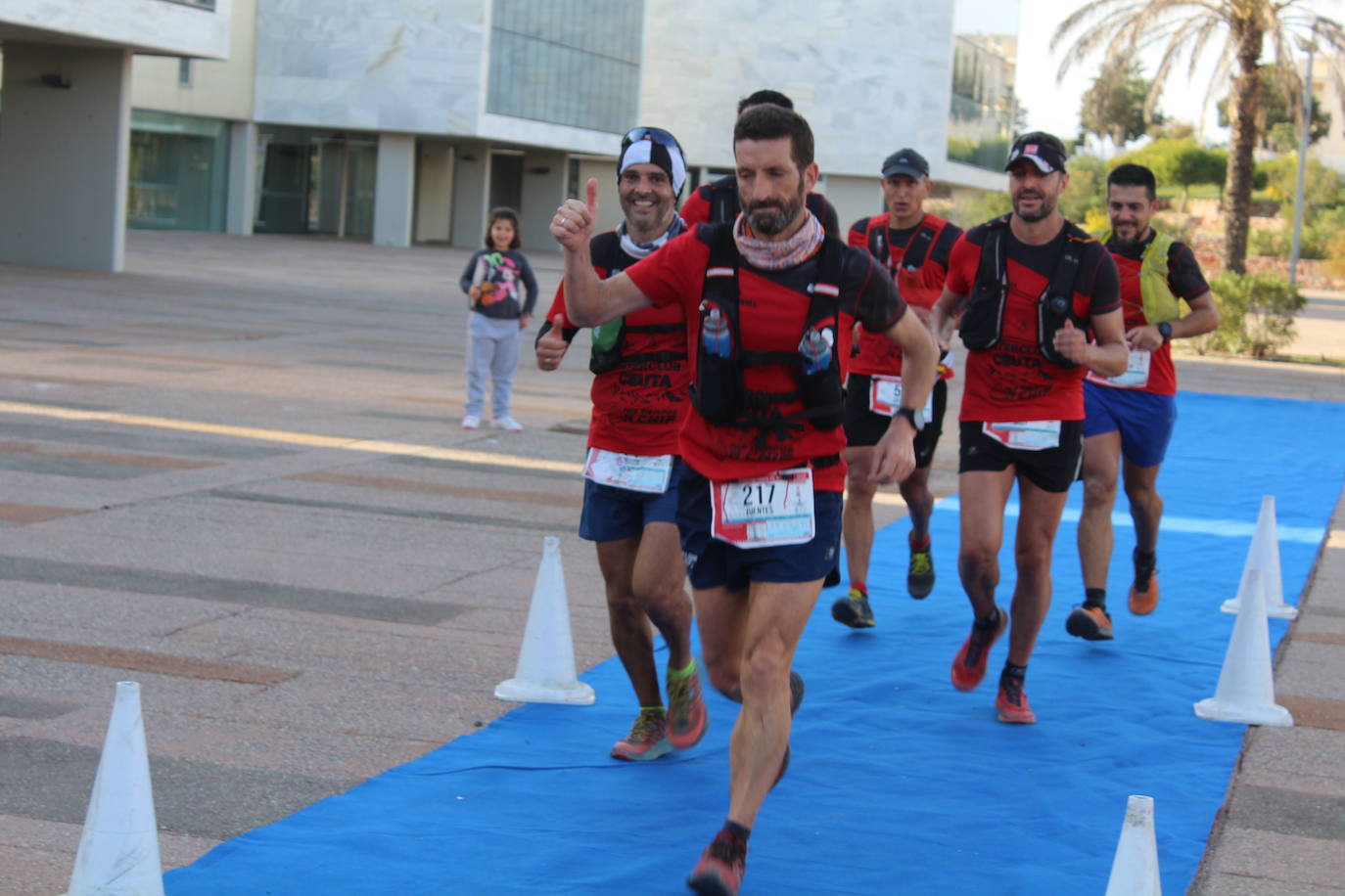 Medio millar de atletas han participado en la quinta edición de la Ultra Maratón Costa de Almería