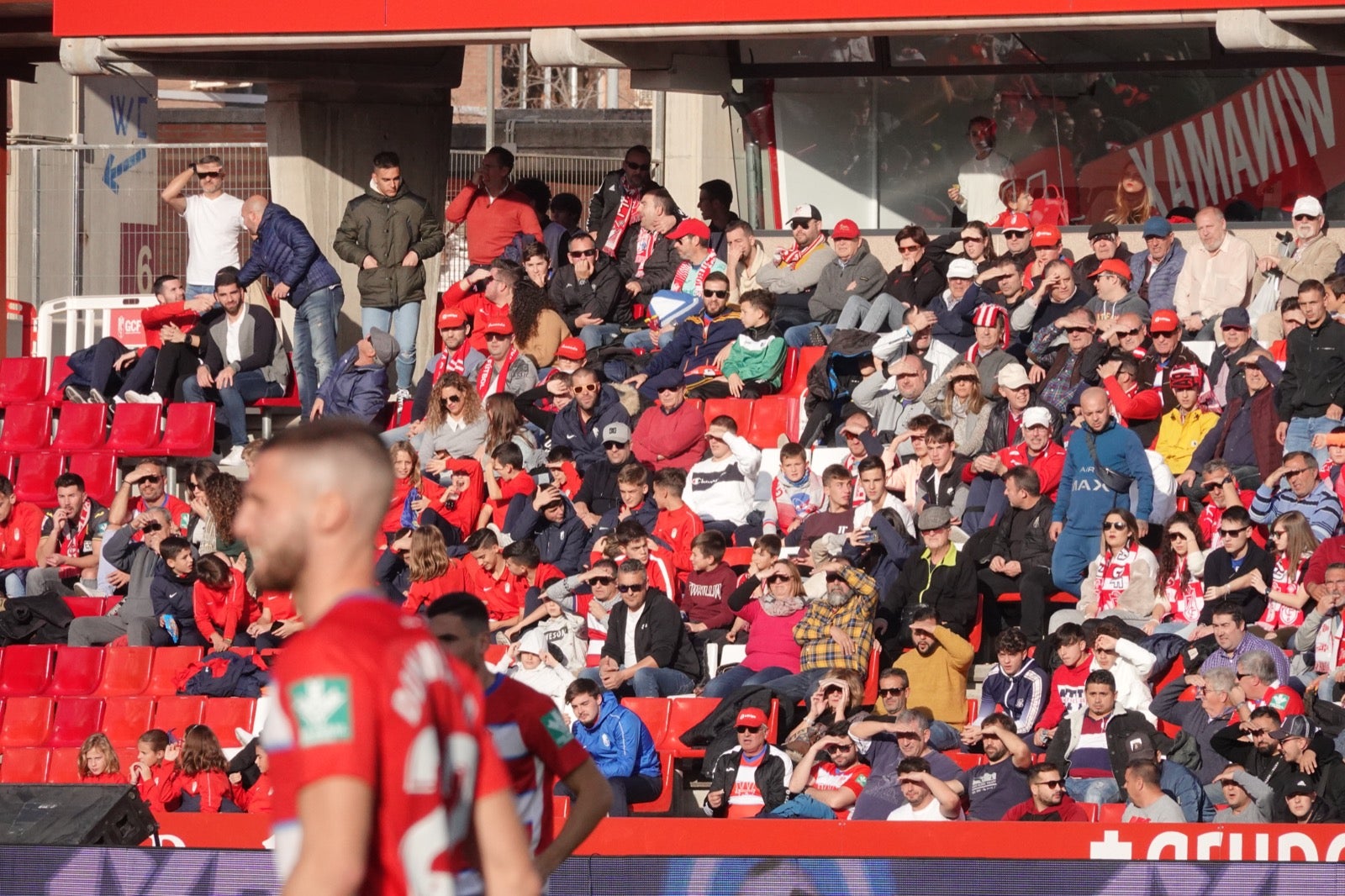 Echamos un vistazo a la grada para recopilar las mejores fotos de la afición. 