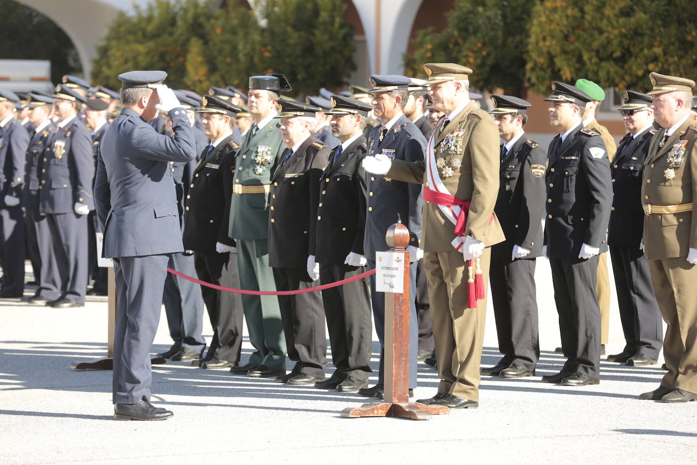 La Base Aérea de Armilla recoge los homenajes por el Día de Nuestra Señora de Loreto