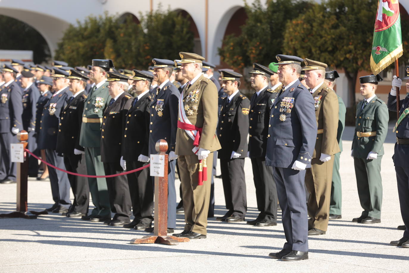 La Base Aérea de Armilla recoge los homenajes por el Día de Nuestra Señora de Loreto