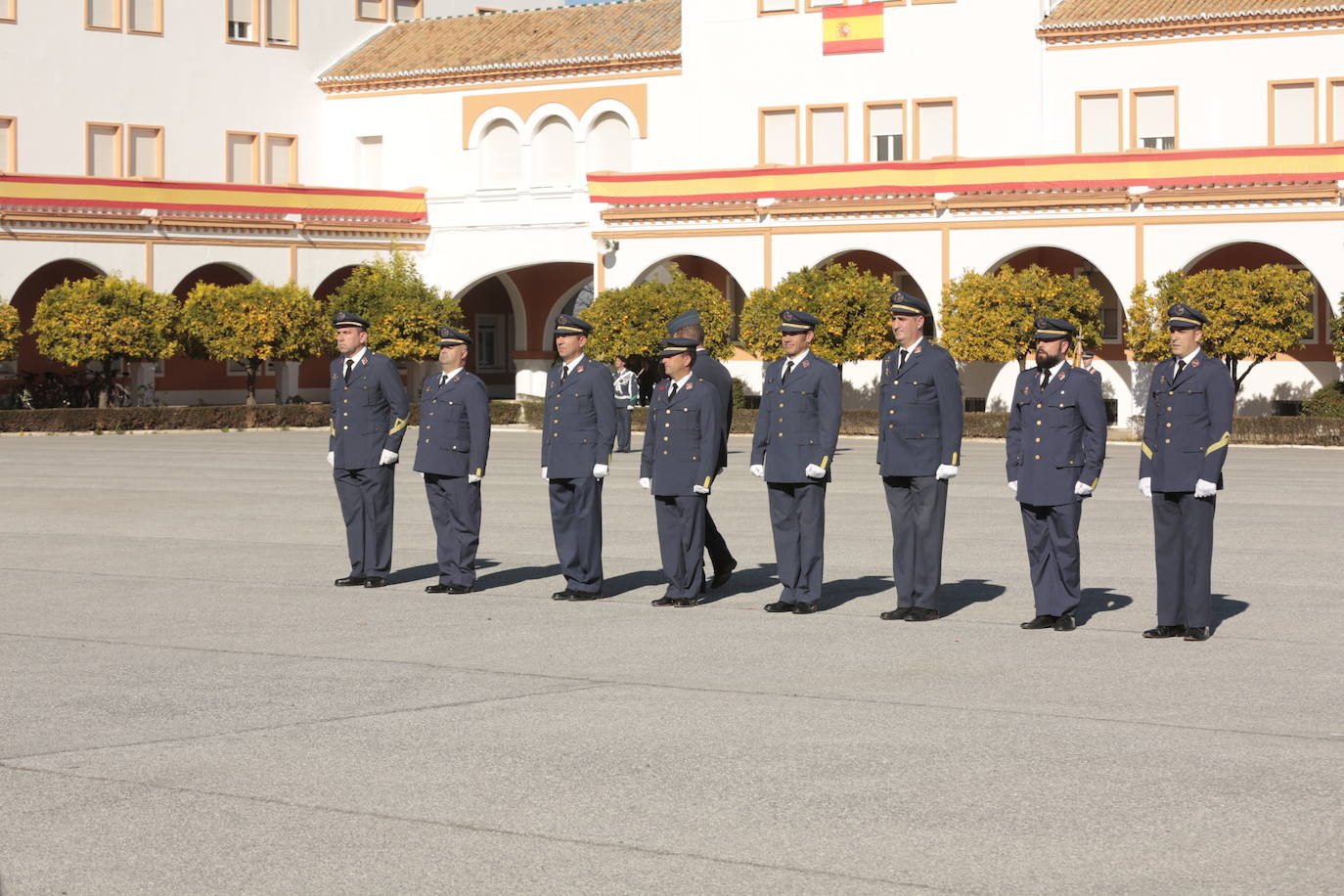 La Base Aérea de Armilla recoge los homenajes por el Día de Nuestra Señora de Loreto