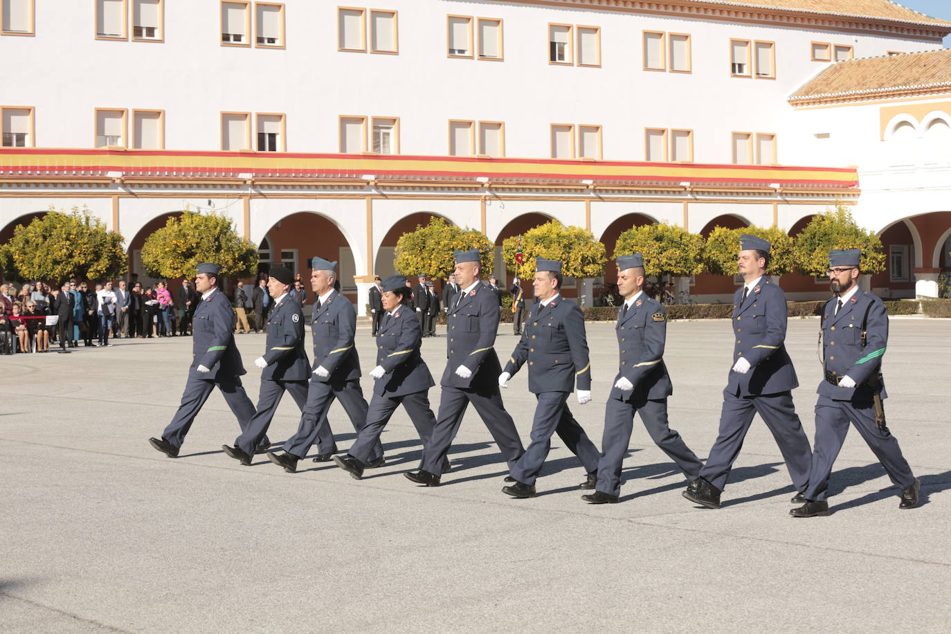 La Base Aérea de Armilla recoge los homenajes por el Día de Nuestra Señora de Loreto