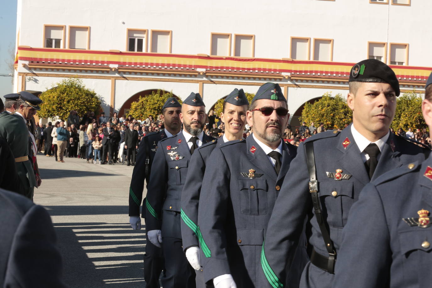 La Base Aérea de Armilla recoge los homenajes por el Día de Nuestra Señora de Loreto