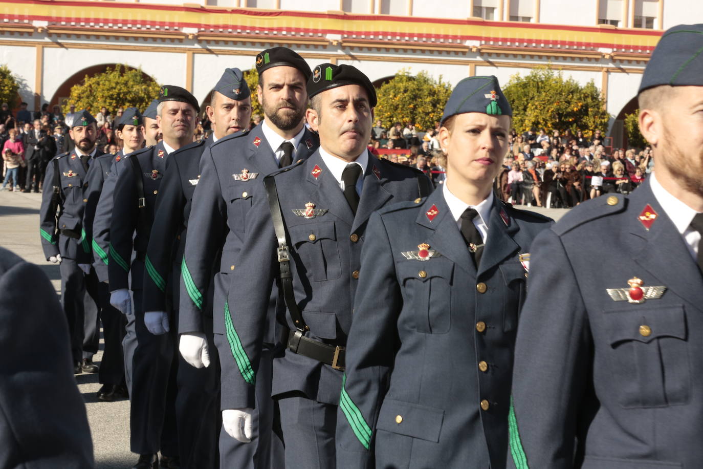 La Base Aérea de Armilla recoge los homenajes por el Día de Nuestra Señora de Loreto