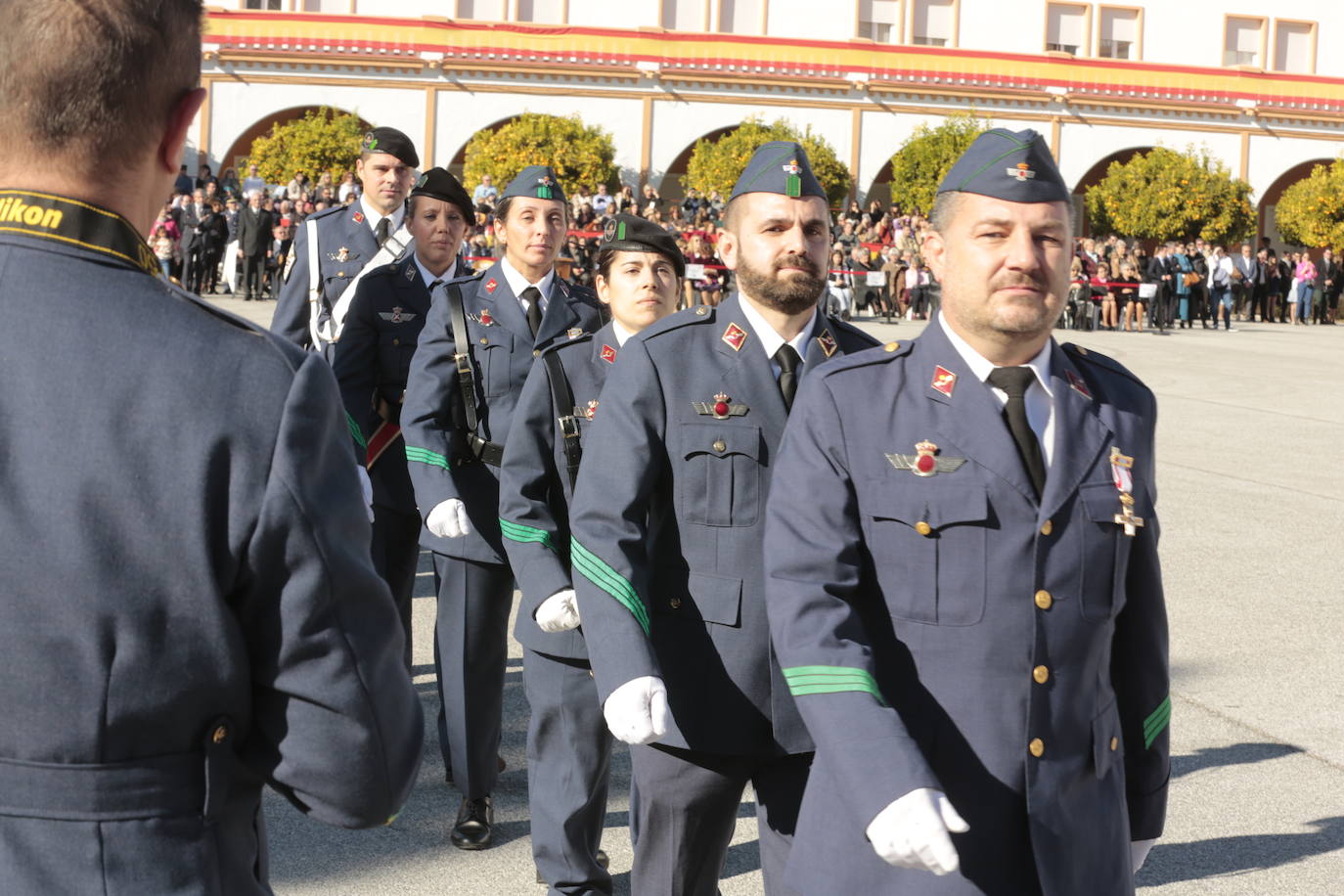 La Base Aérea de Armilla recoge los homenajes por el Día de Nuestra Señora de Loreto