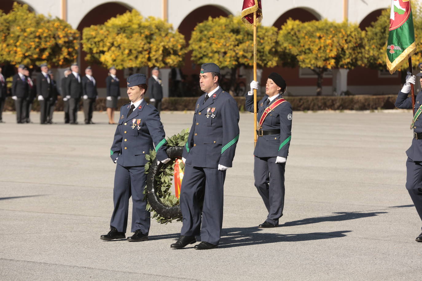 La Base Aérea de Armilla recoge los homenajes por el Día de Nuestra Señora de Loreto