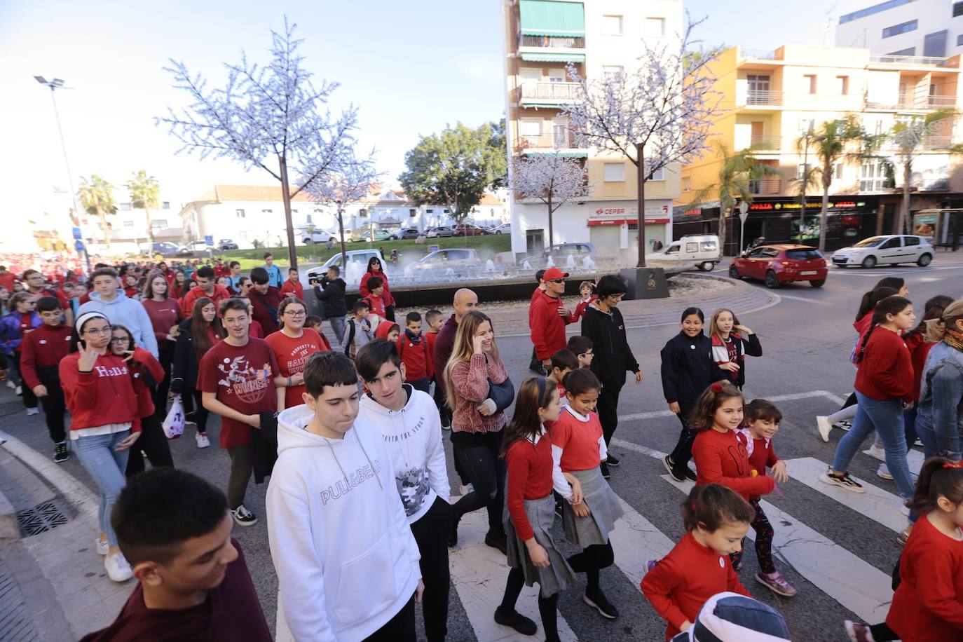El niño de siete años motrileño que padece la enfermedad de Duchenne, una dolencia que causa distrofia muscular y que es degenerativa 