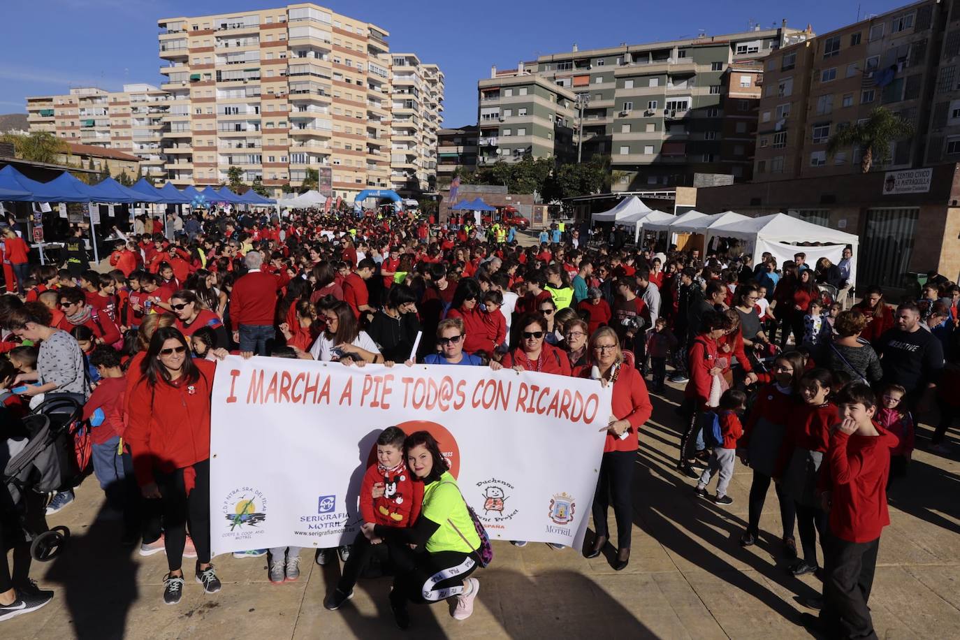 El niño de siete años motrileño que padece la enfermedad de Duchenne, una dolencia que causa distrofia muscular y que es degenerativa 