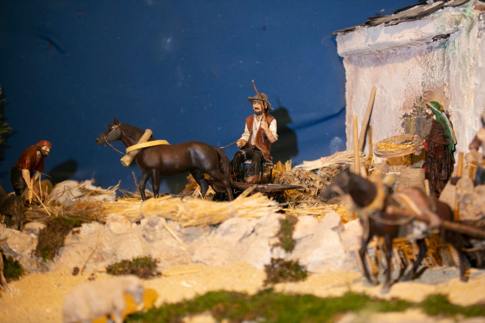 El nivel de los detalles del belén de Bolívar es extremo