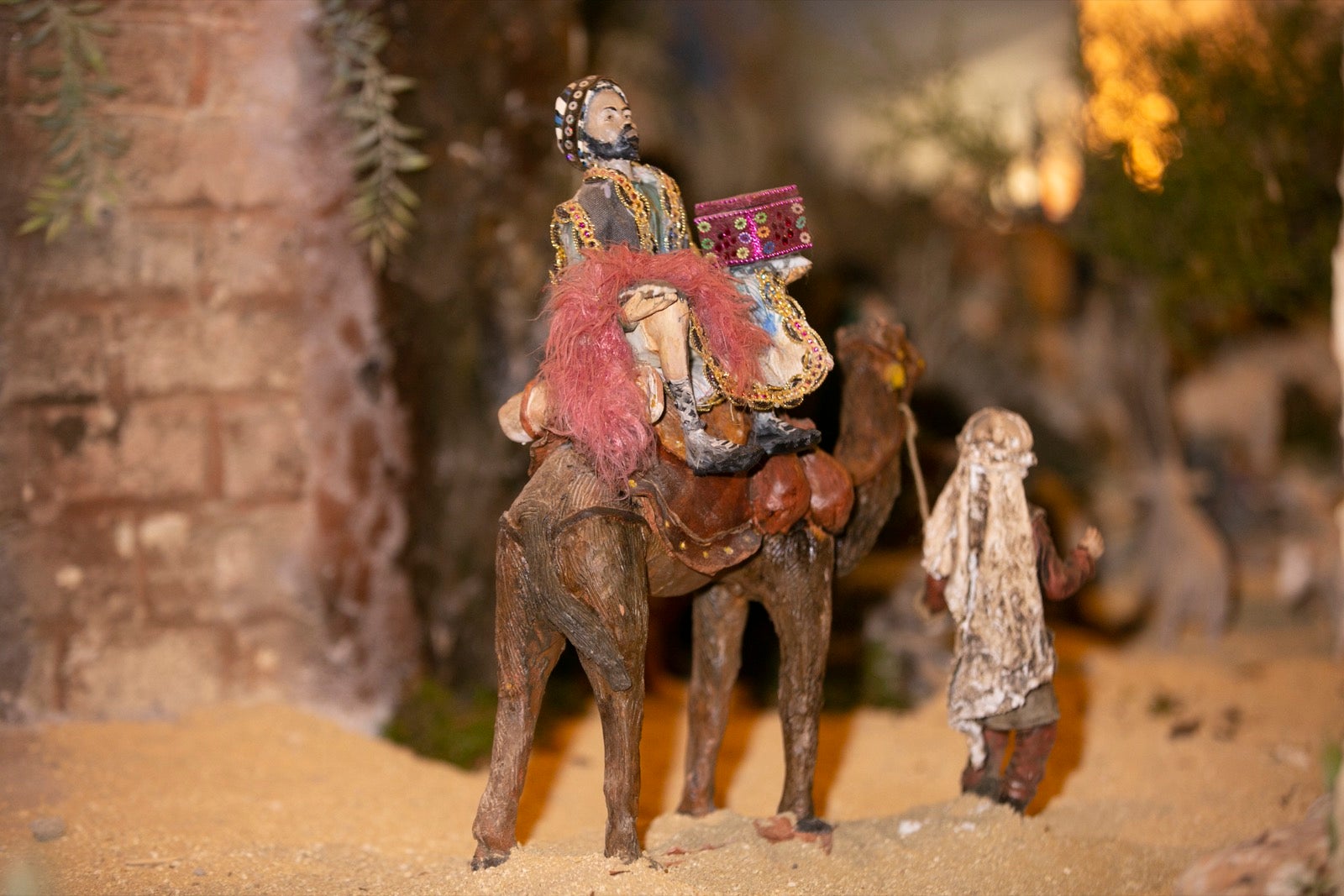 El nivel de los detalles del belén de Bolívar es extremo