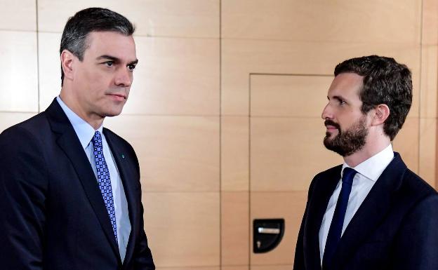 Casado ratifica su no definitivo a la investidura e insta al PSOE a buscar alternativas de Gobierno