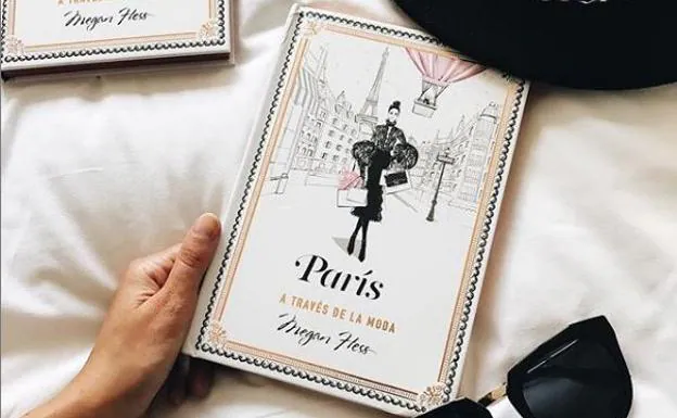 Ilustración de la portada del libro 'París a través de la moda'.