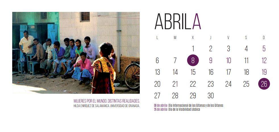 La Unidad de Igualdad de la UGR edita su tradicional calendario con las fotografías ganadoras del certamen «Yes women can, we could»