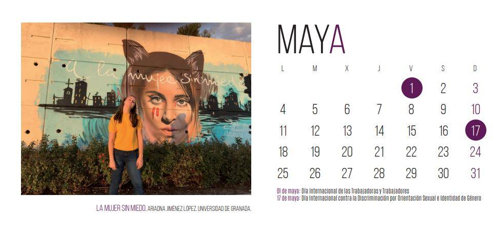 La Unidad de Igualdad de la UGR edita su tradicional calendario con las fotografías ganadoras del certamen «Yes women can, we could»