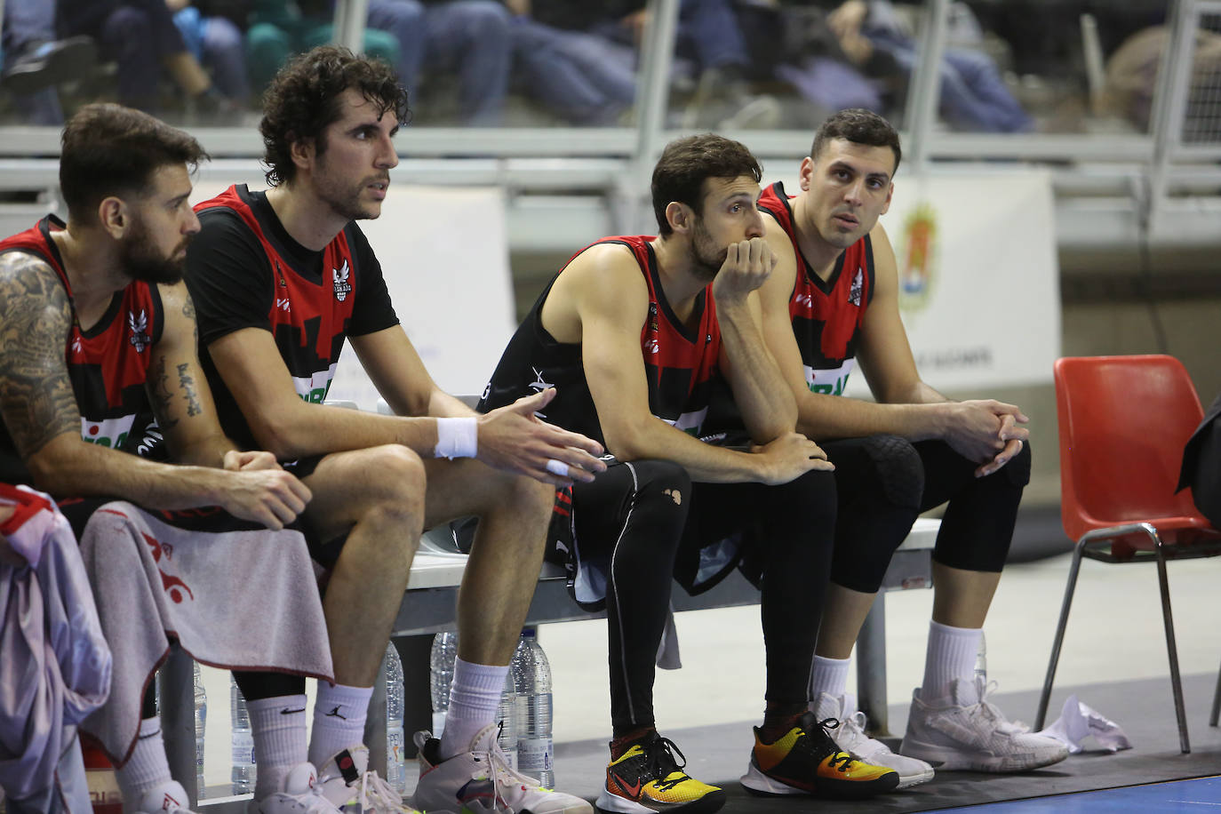 Jugada del partido del Covirán en Alicante