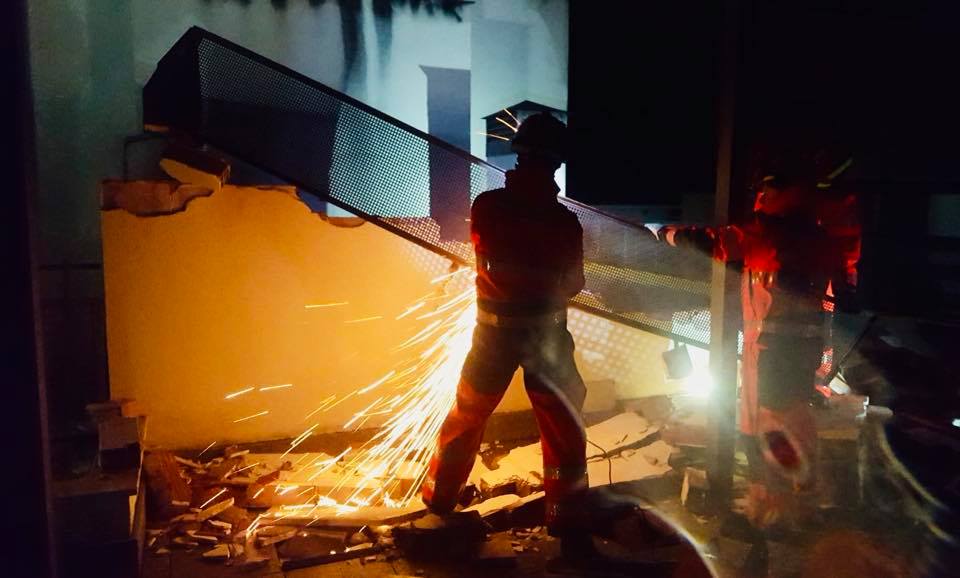 La lluvia y el viento han causado más de 80 incidencias en la provincia durante la noche, aún con alerta naranja, más de 200 desde que llegó Elsa