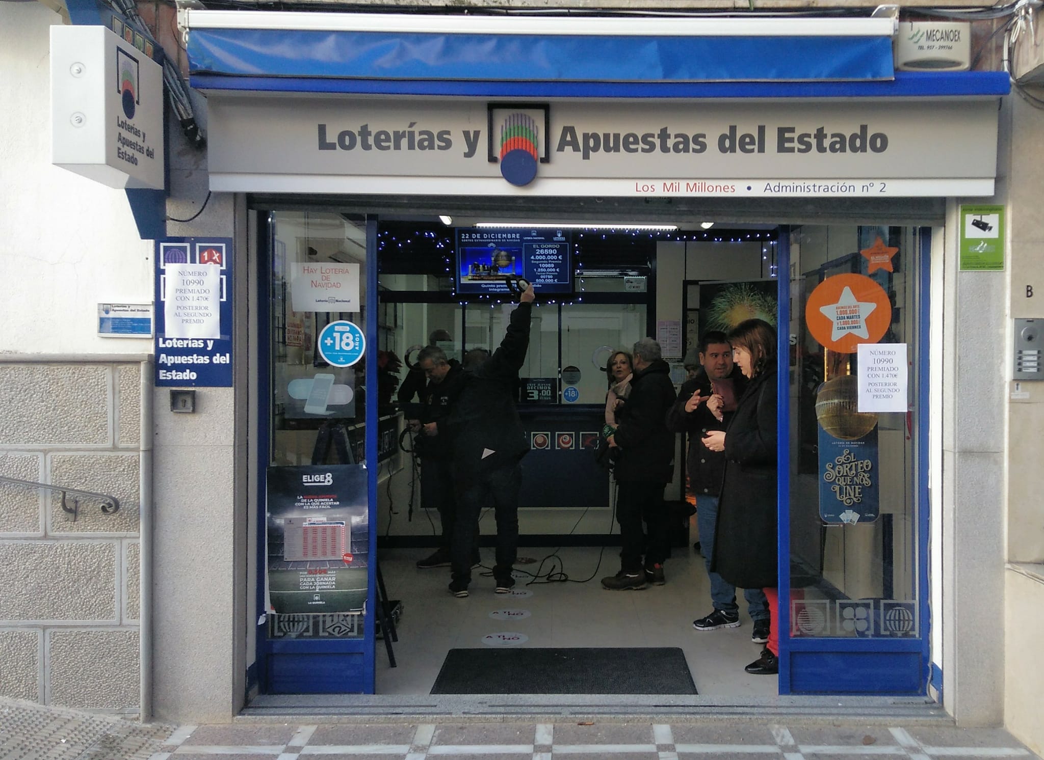 Más de un millón y medio se ha repartido en la localidad jienense