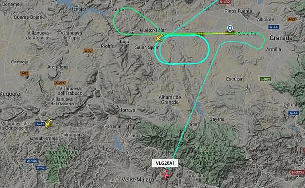 El vuelo de Vueling procedente de Barcelona, desviado a Málaga tras intentar aterrizar. 