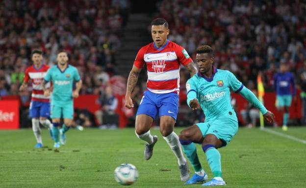 Machís fue titular en el Granada 2 Barcelona 0 de la quinta jornada. 