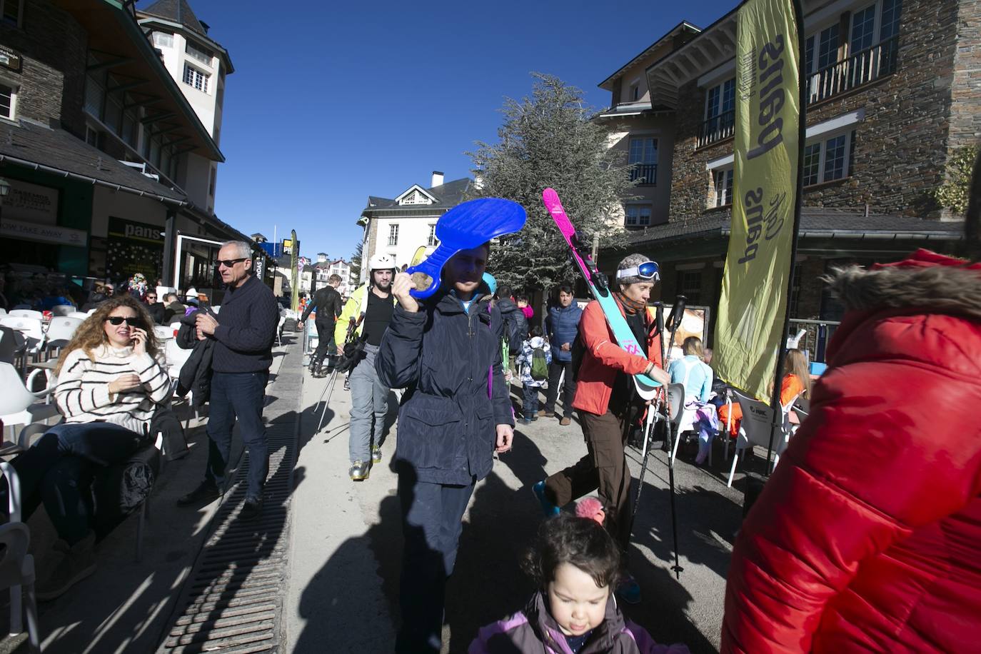 Unas 7.500 personas celebran el Año Nuevo en Sierra Nevada