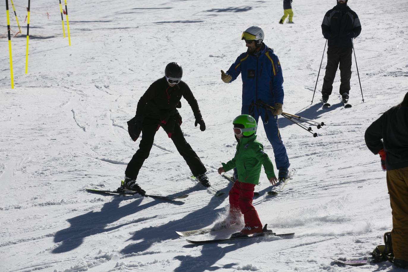Unas 7.500 personas celebran el Año Nuevo en Sierra Nevada