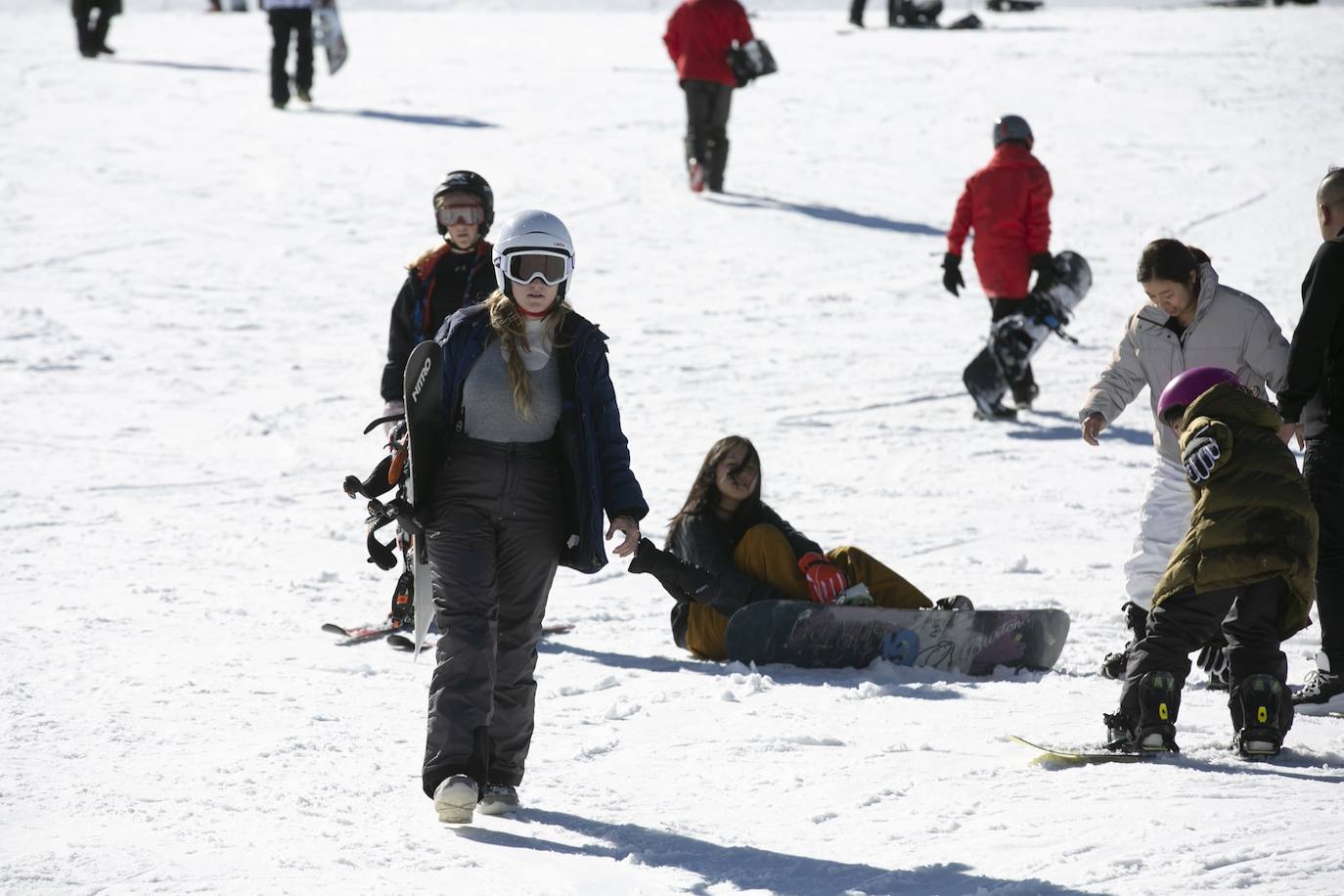 Unas 7.500 personas celebran el Año Nuevo en Sierra Nevada