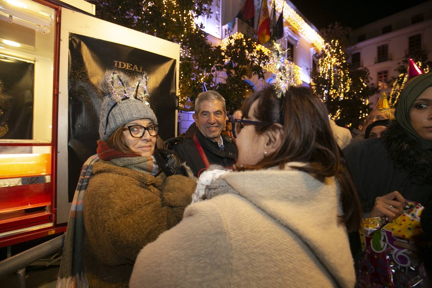 Miles de personas dsifrutaron de la Nochevieja en la capital