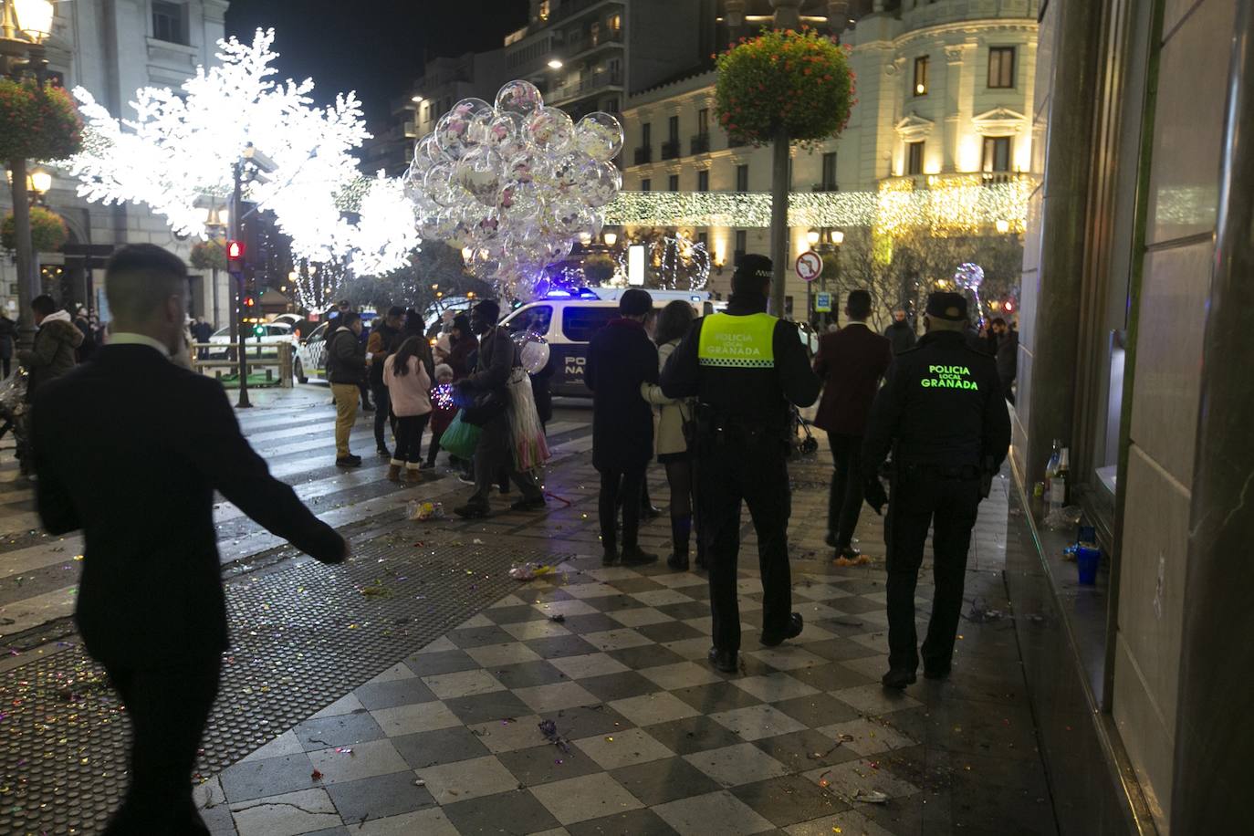 Miles de personas dsifrutaron de la Nochevieja en la capital