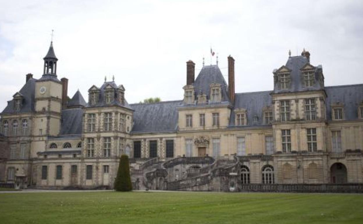 Castillo de Fontaineblau, cerca de París.