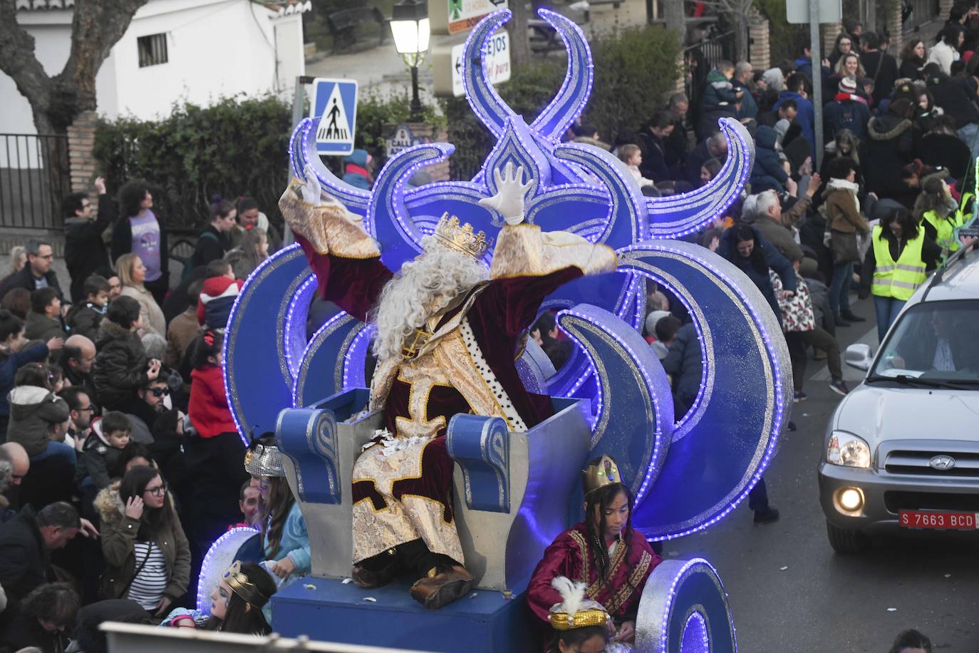 El desfile de los Reyes por Armilla