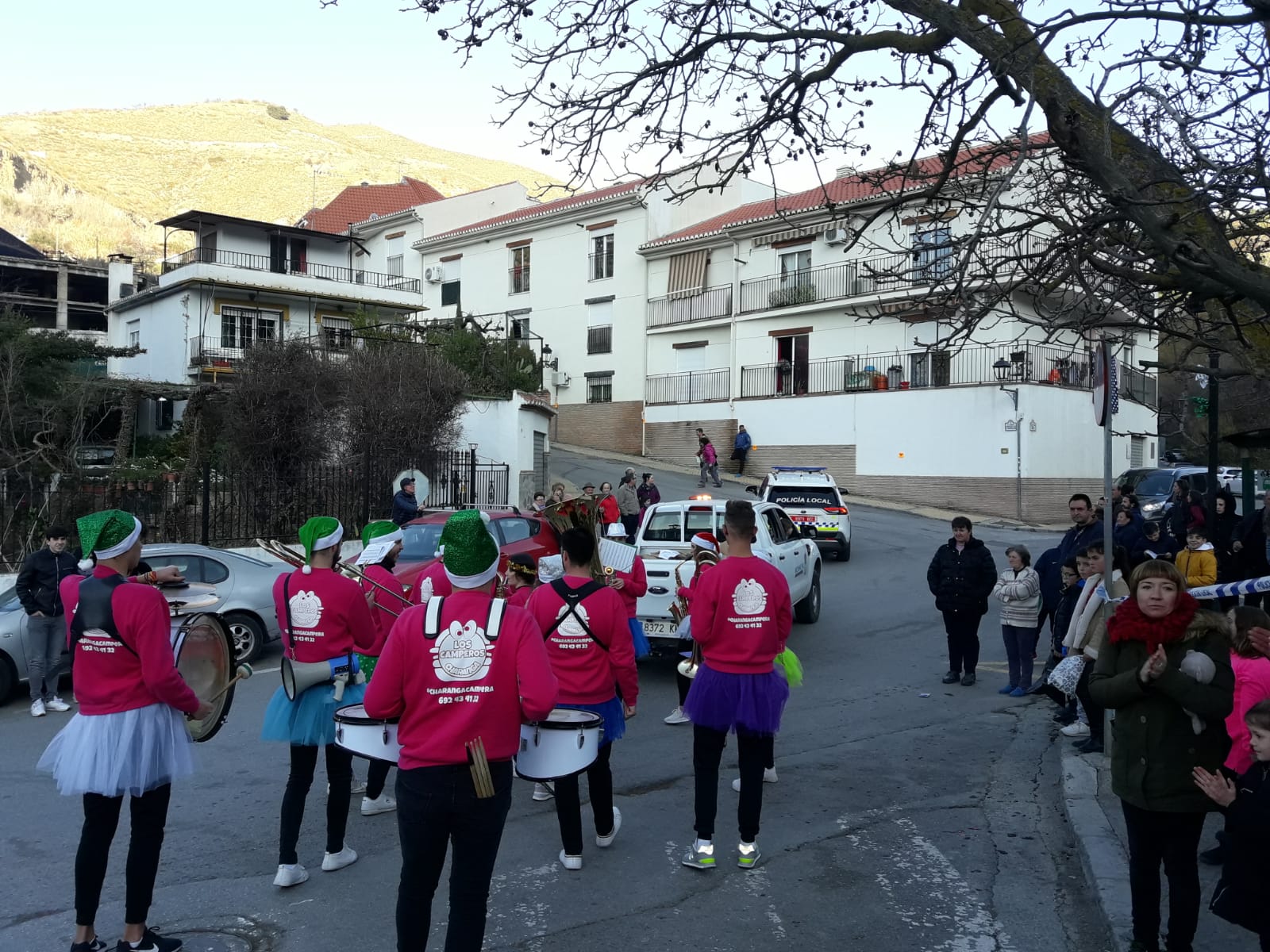 Monachil recibe a Sus Majestades