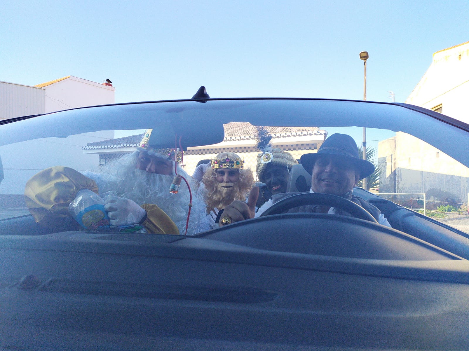 Melchor, Gaspar y Baltasar por Vegas del Genil