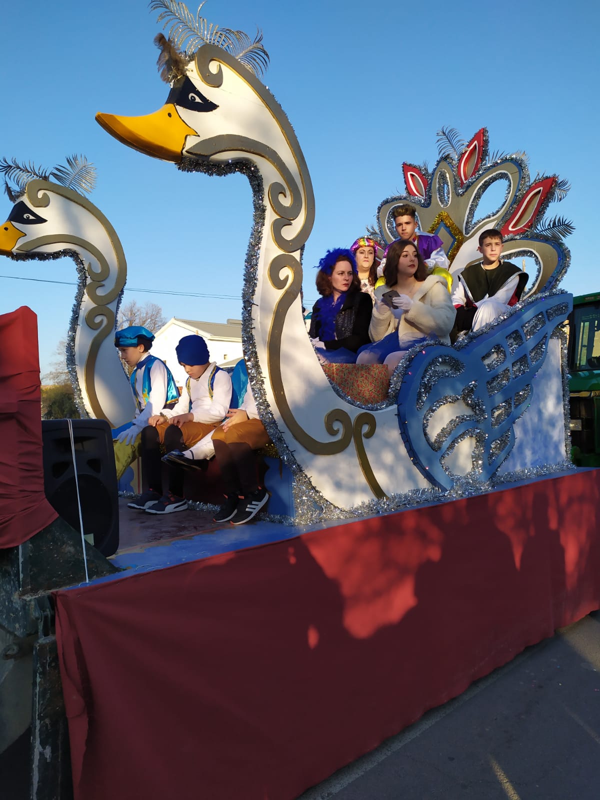 Melchor, Gaspar y Baltasar por Vegas del Genil