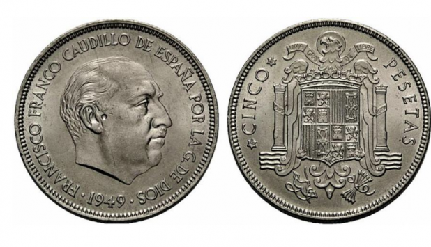 Moneda Alfonso XIII 100 Pesetas (1962) se vende a 1.200 euros