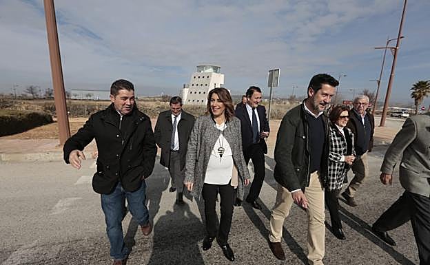 Susana Díaz reprocha a Juanma Moreno que utilice Granada como «laboratorio de los recortes en educación» para Andalucía 