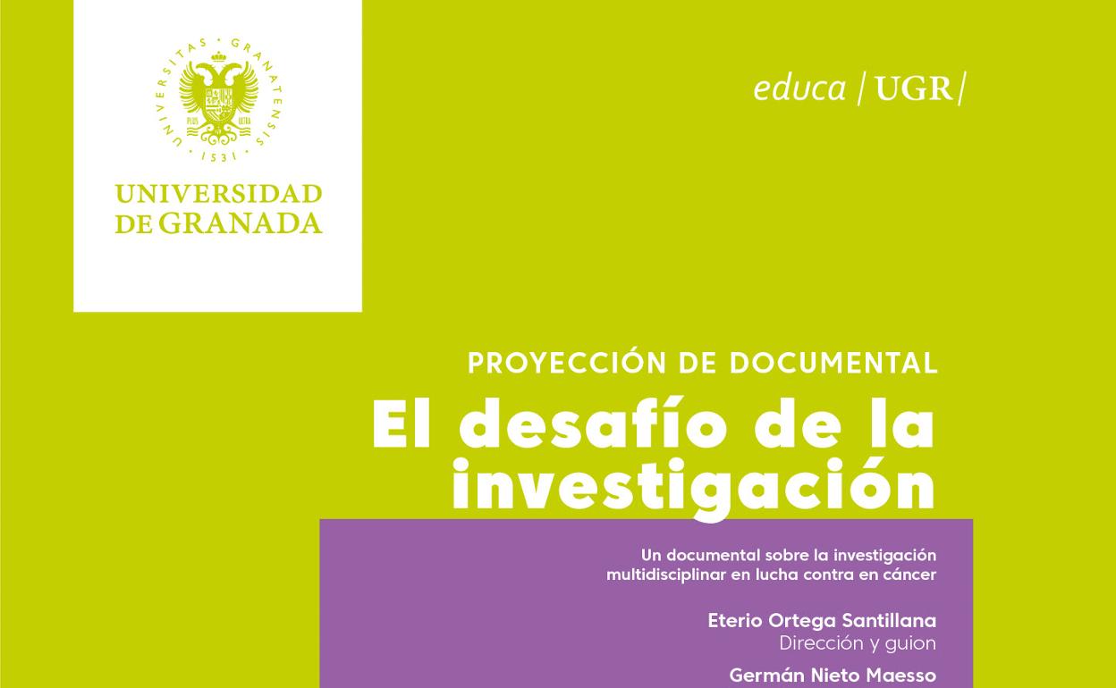 La UGR participa en el documental 'El desafío de la investigación', de Eterio Ortega