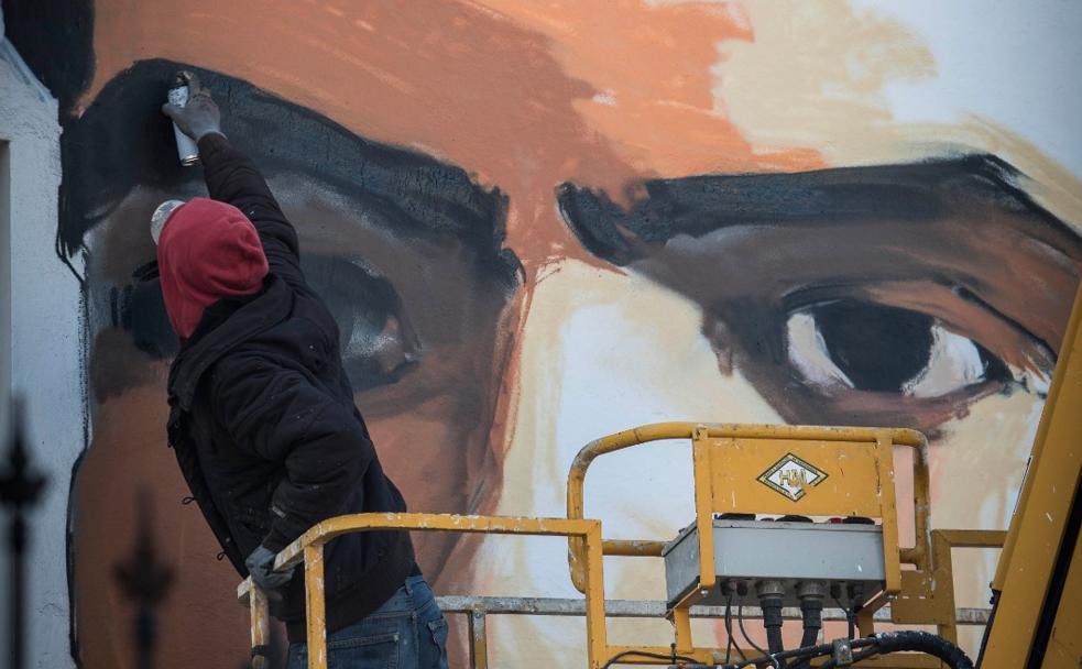 El Niño de las Pinturas y Lorca | Tres días de grafiti en un vídeo timelapse de 100 segundos