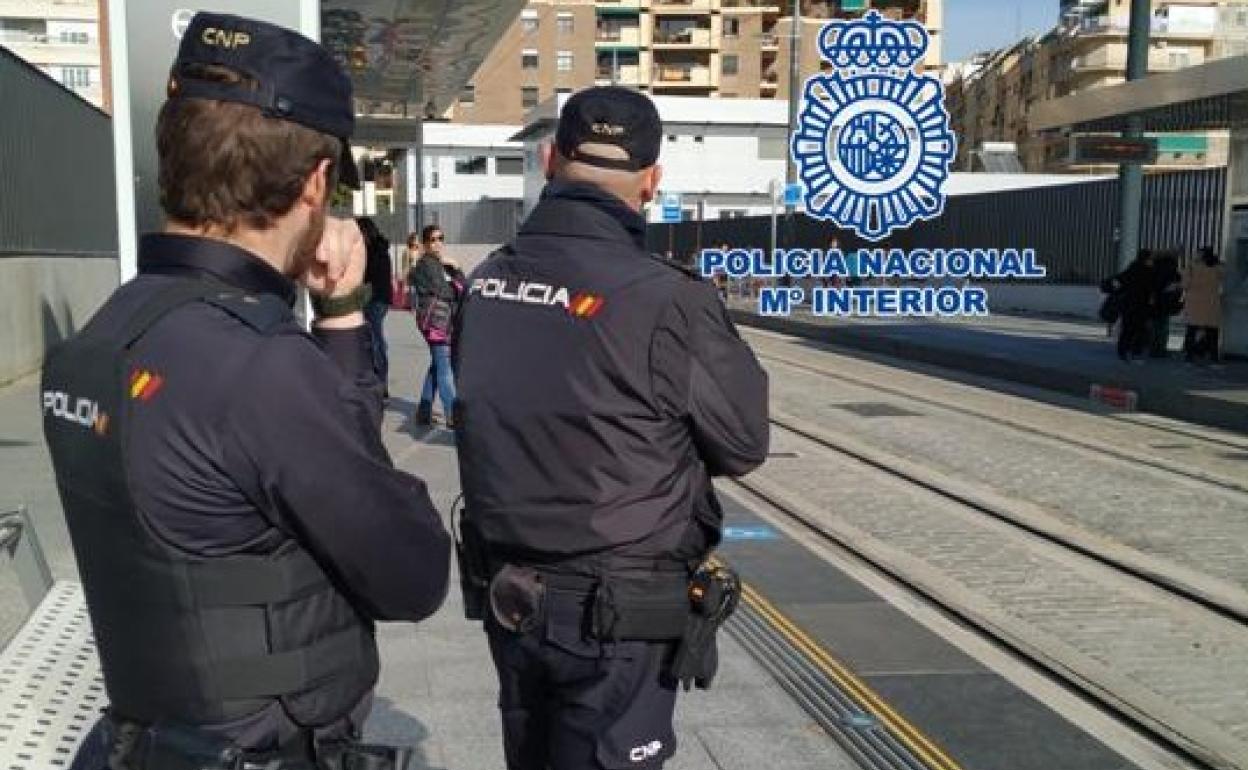 Detenido en la estación de tren de Granada un delincuente internacional que estaba en búsqueda y captura