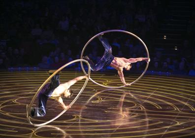 Imagen secundaria 1 - Circo del Sol en Granada: cuando la fantasía desafía a la gravedad