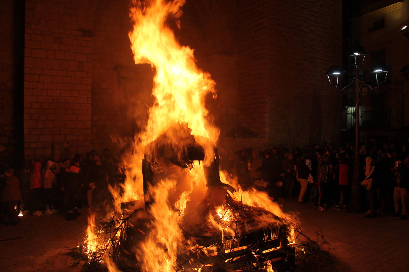 La noche del 16 de enero, la de San Antón, es siempre de tradición en Jaén, pero este año, lo ha sido un poco más, ya que hubo nueve lumbres, además de la oficial