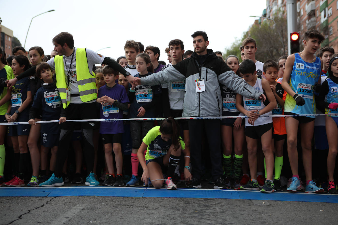 Gran ambiente en la carrera de San Antón de Jaén
