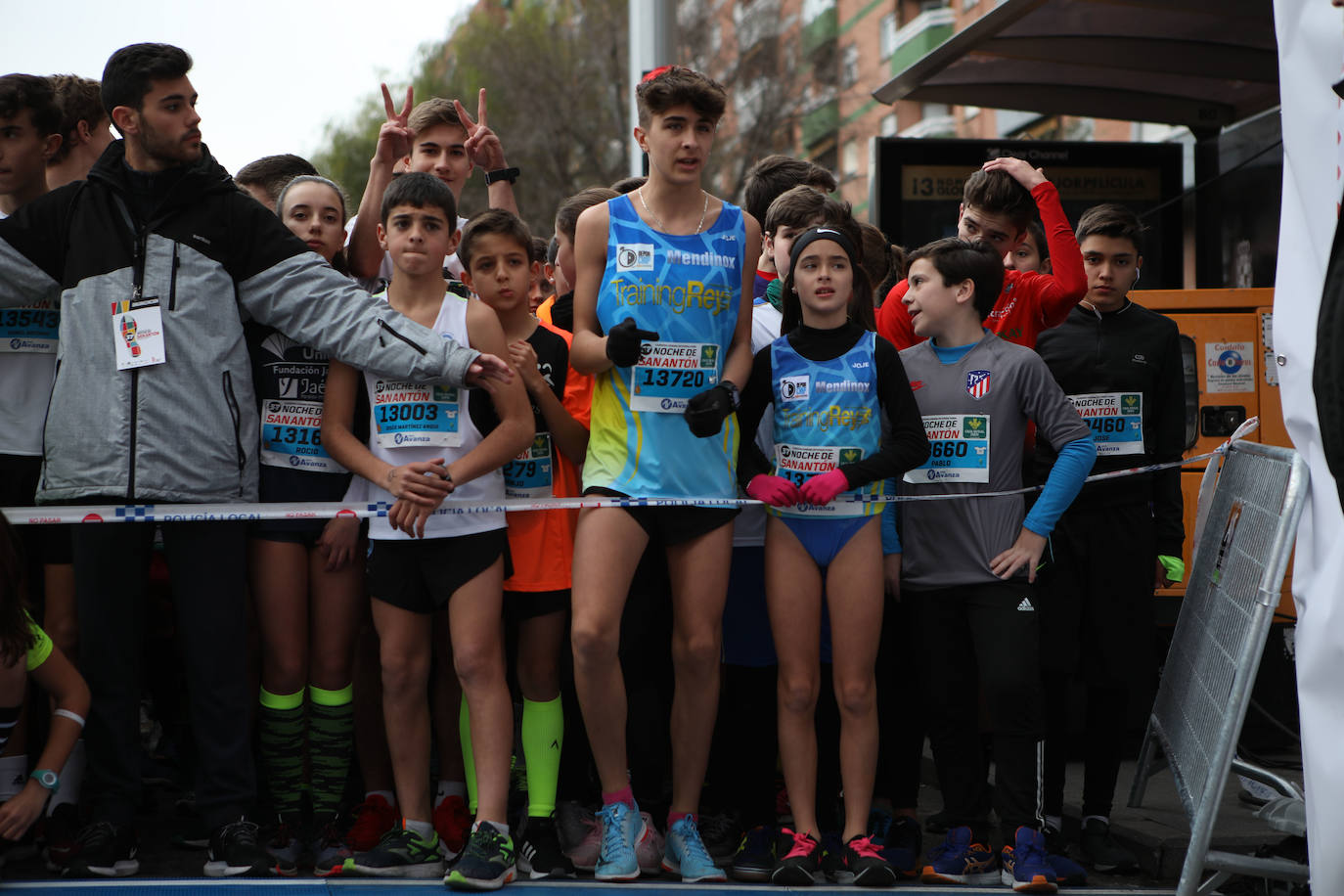 Gran ambiente en la carrera de San Antón de Jaén