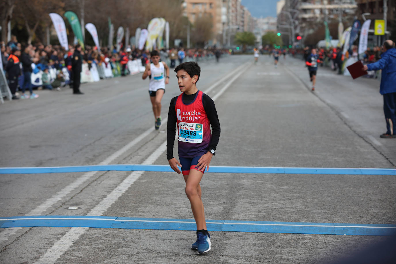 Gran ambiente en la carrera de San Antón de Jaén