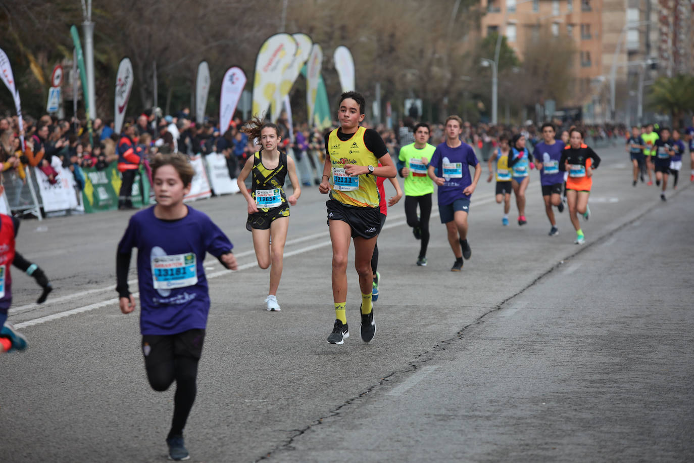 Gran ambiente en la carrera de San Antón de Jaén