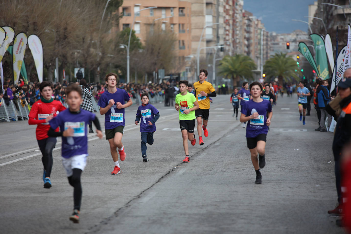 Gran ambiente en la carrera de San Antón de Jaén